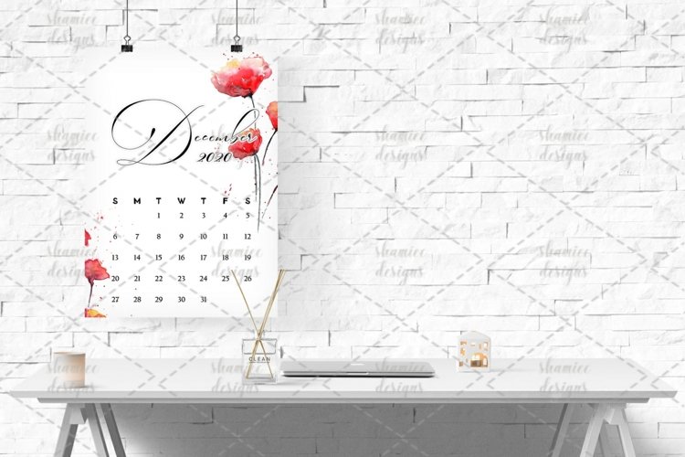 2020 Peony Calendar example image 1