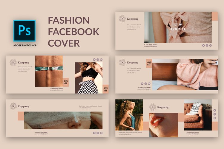 Fashion Facebook Cover example image 1
