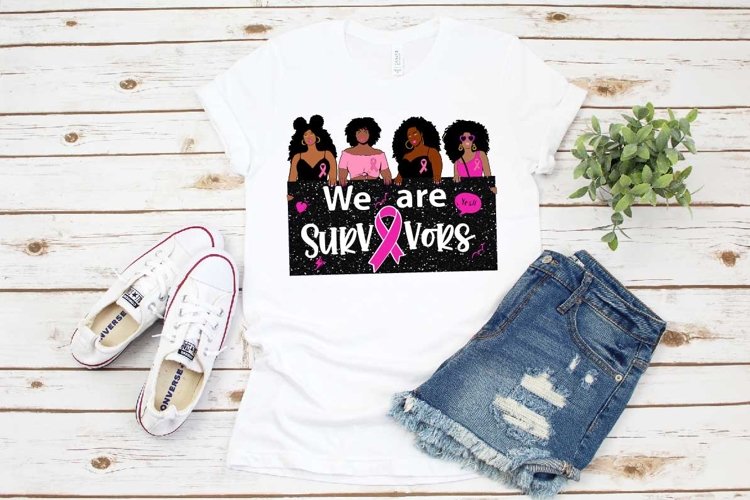 Breast cancer Bundle SVG 3 Designs Cancer awareness SVG example image 1