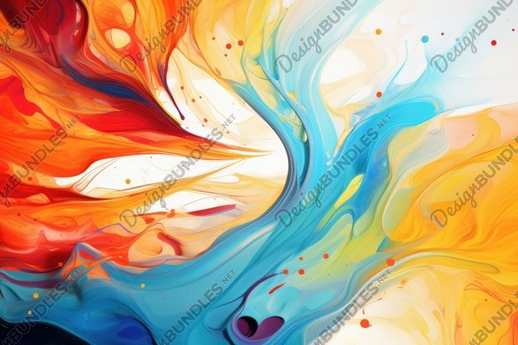 Abstract Oil Painting Background Wallpaper example image 1