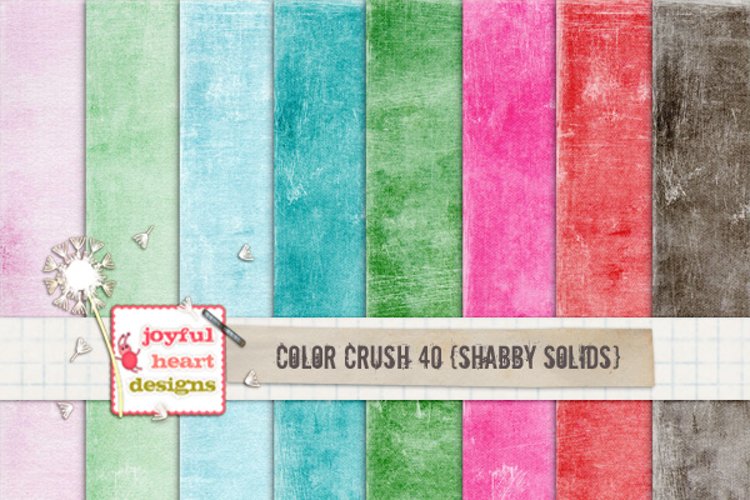 Color Crush 40 {shabby solids} example image 1