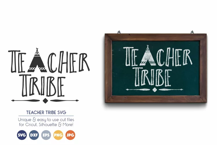 Teacher Tribe - School SVG Cut Files