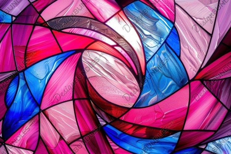 Stained Glass Texture Image 5
