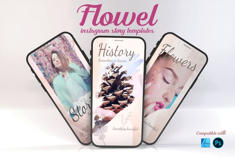 Flowel | Instagram story template