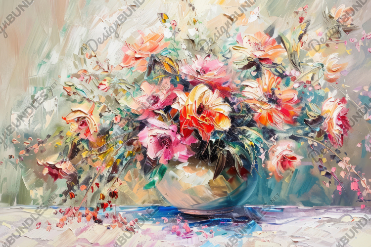 Flowers Texture Image 16