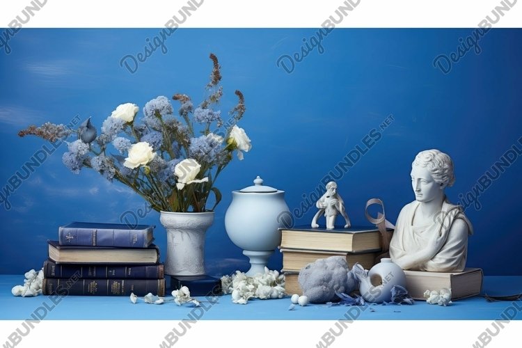 Blue Texture Image 9
