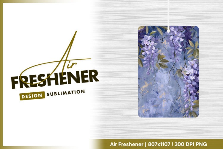 Lavender wisteria cascade air freshener png