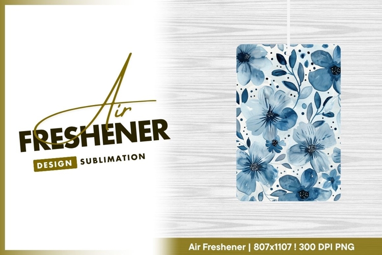 Blue Flowers Clipart Image 23