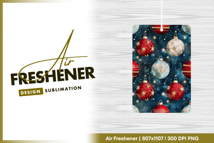 Blue Christmas Ornaments Clipart Image 6