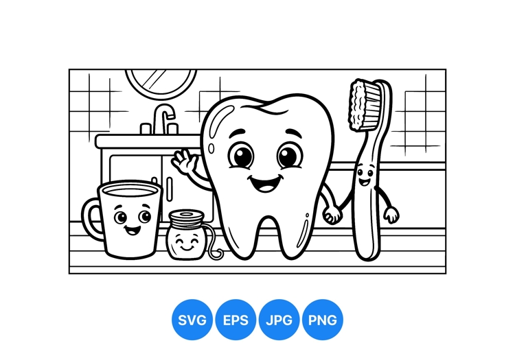 Teeth Clipart Image 21