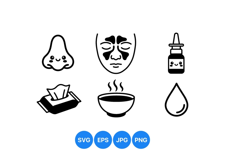Cute Skincare Icons Vector Clipart For Beauty Use