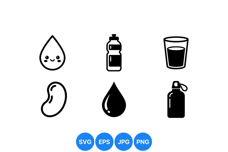 Water Drop Icon Image 10