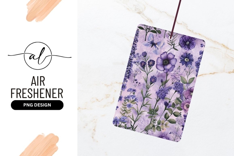 Purple Flower Clipart Image 23