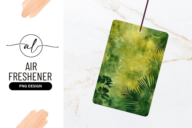 Green Tropical Foliage Texture Abstract Background