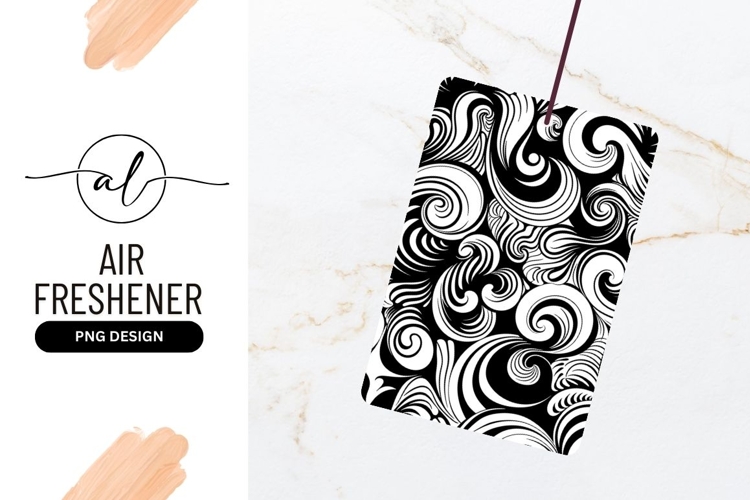 Swirl Black And White Clipart Image 5