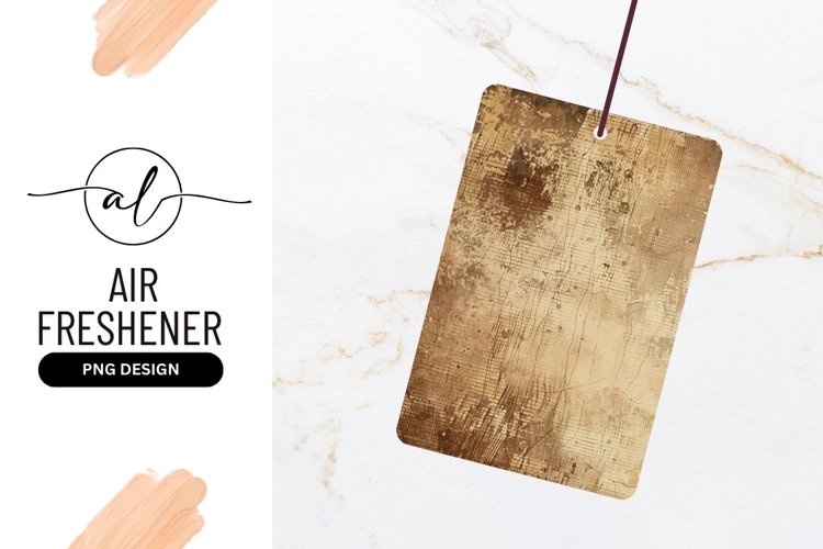 Abstract Grunge Texture in Brown and Beige with Lines