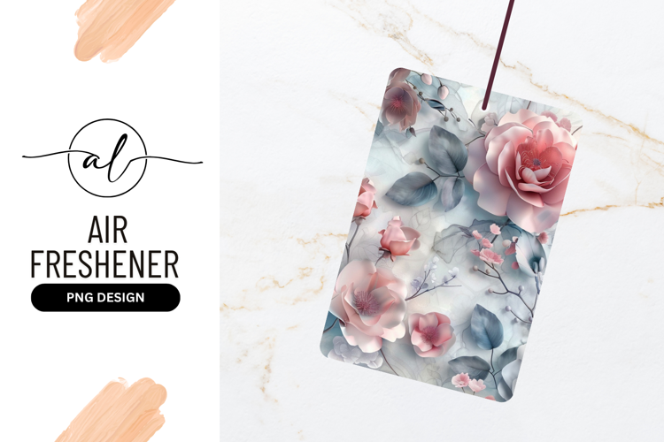 Delicate Pink Floral Arrangement For Air Freshener