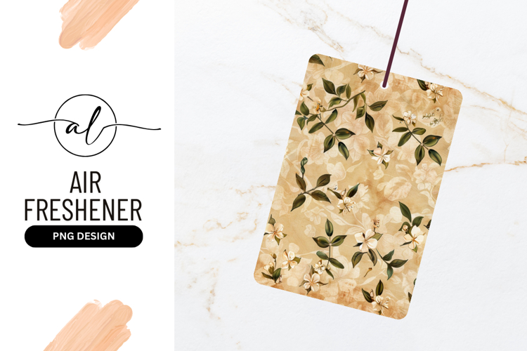 Floral Pattern Background Texture Air Freshener Png