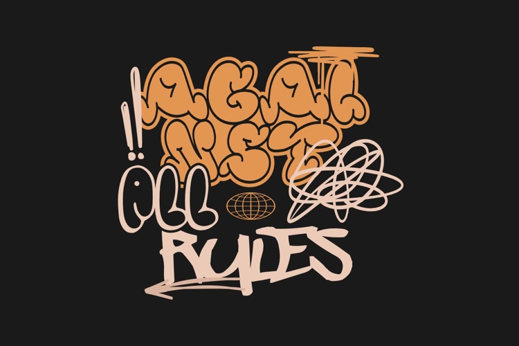 Graffiti Vector Image 9