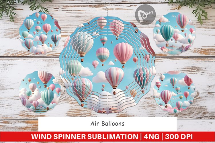 Wind Spinner Air Balloons