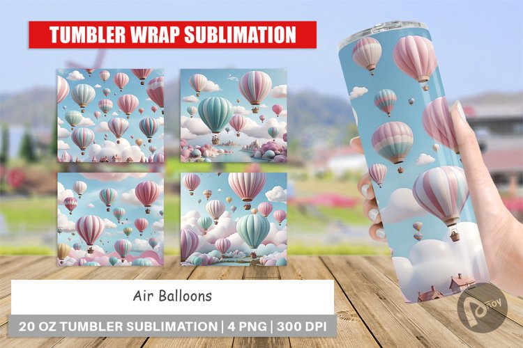 Tumbler Wrap Air Balloons