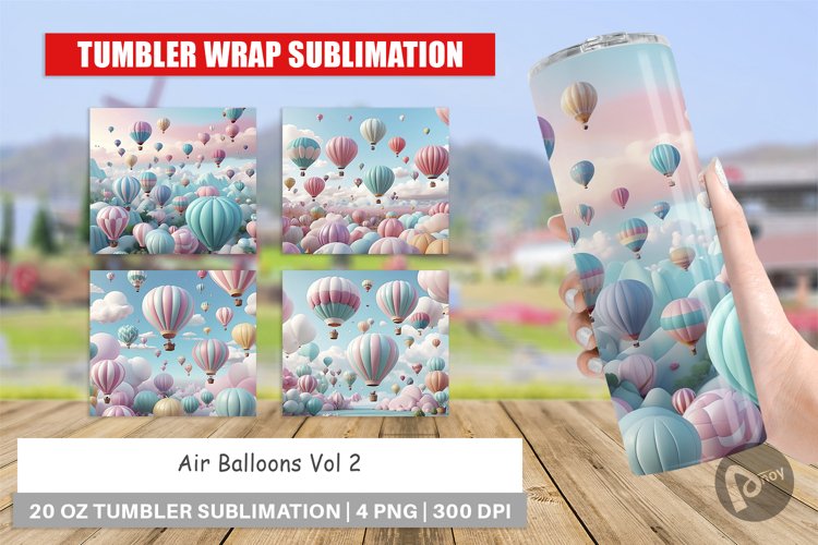 Tumbler Wrap Air Balloons