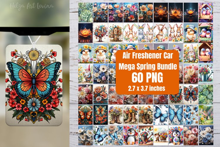 Air Freshener Car Bundle | Spring PNG