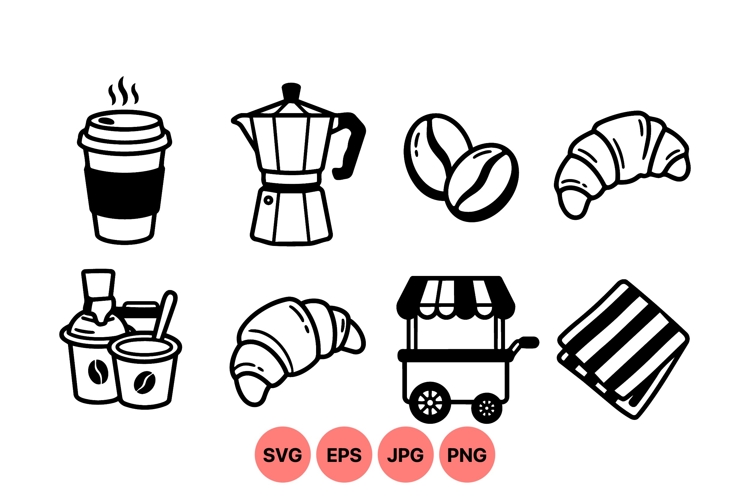 Coffee Cup Graphic Image 14