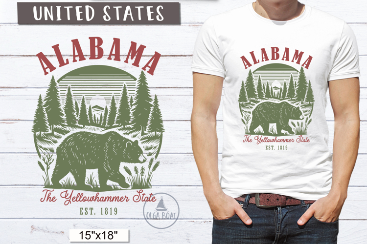 Alabama Clipart Image 16