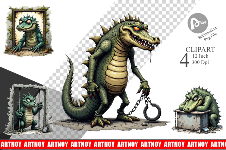 Gator Clipart Image 3