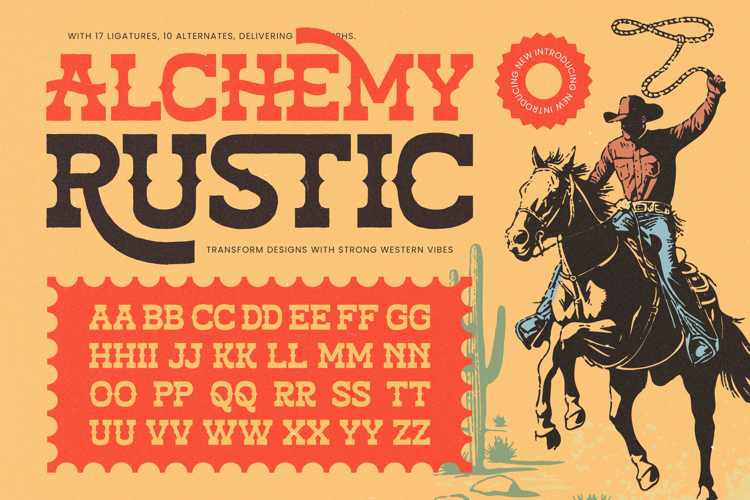 Alchemy Rustic - Slab Serif Font