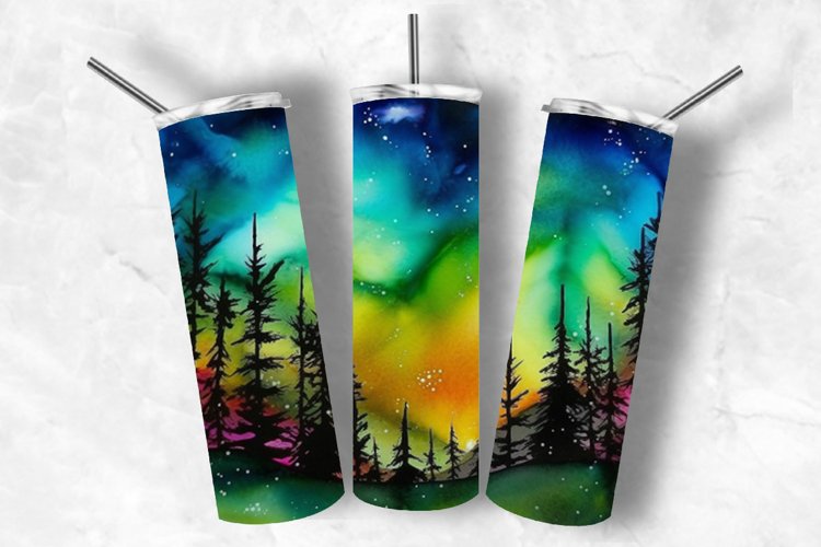 Alcohol Ink Tumbler Wrap Image 24