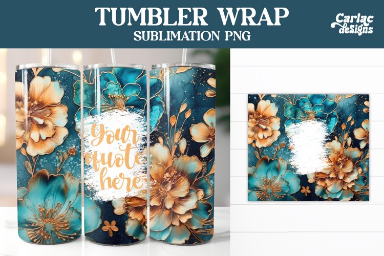 Alcohol Ink Tumbler Wrap , Tumbler Sublimation Wrap