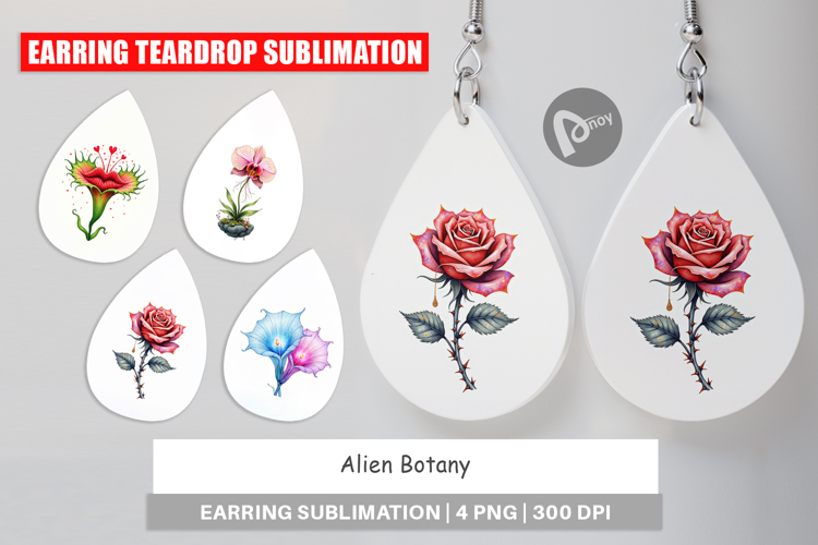 Earring Sublimation Designs Image 17