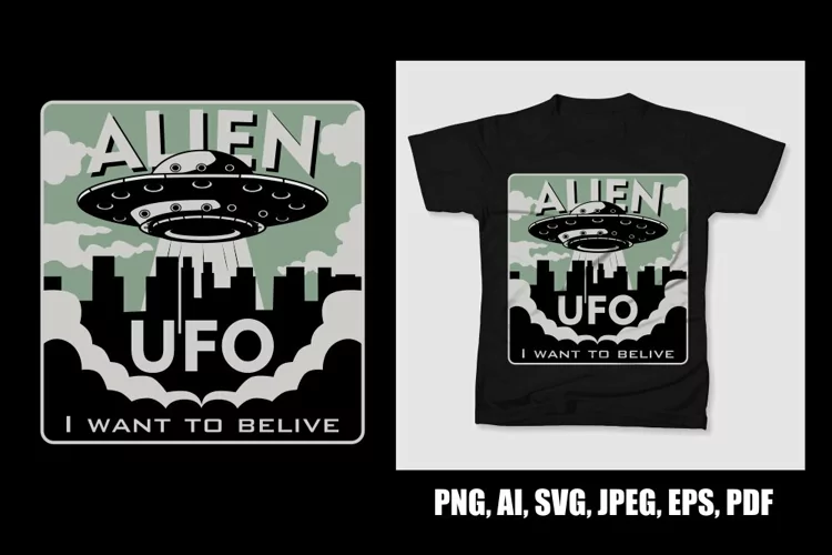 Alien Vintage Poster