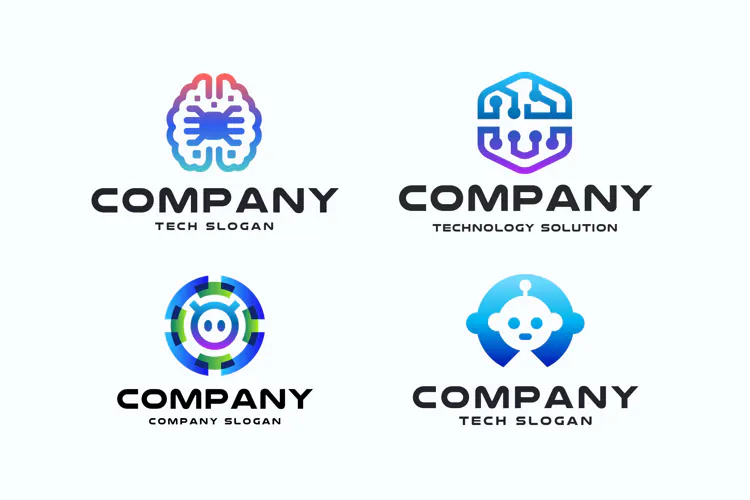 tech company logo design