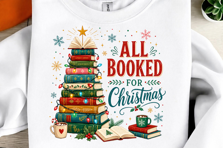 All Booked For Christmas PNG