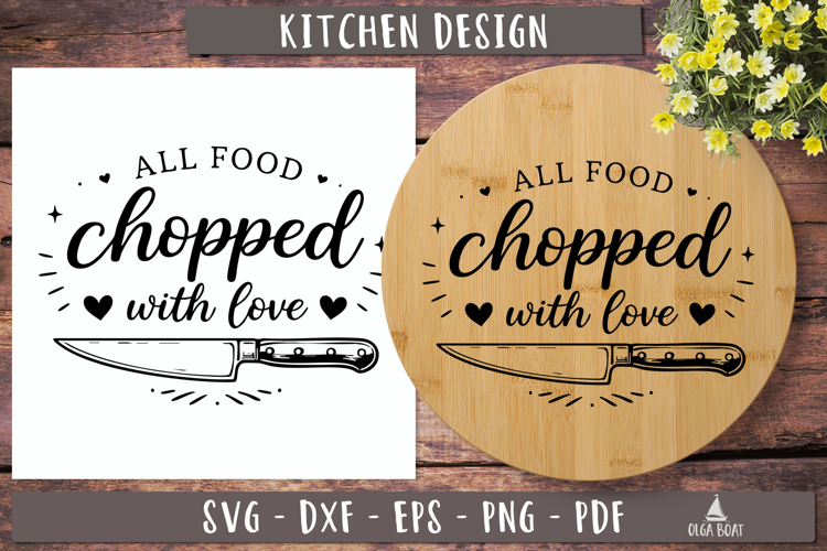 Cutting Board Outline Svg Image 4