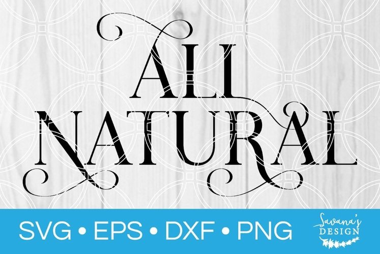 All Natural SVG Fresh Produce Farmhouse Cut File Clipart