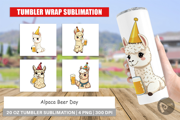 Alpaca Clipart Image 6