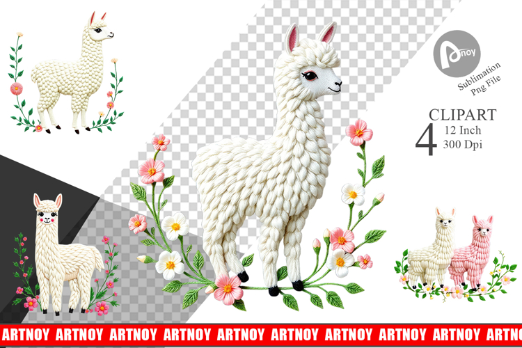 Alpaca Clipart