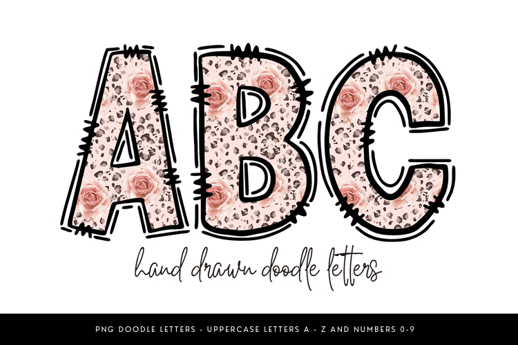 Leopard Print Letters Image 14
