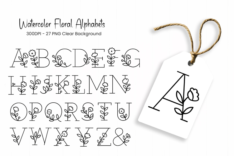 Flower Alphabet Image 15