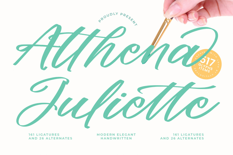 Althena Juliette - Modern Elegant Handwritten
