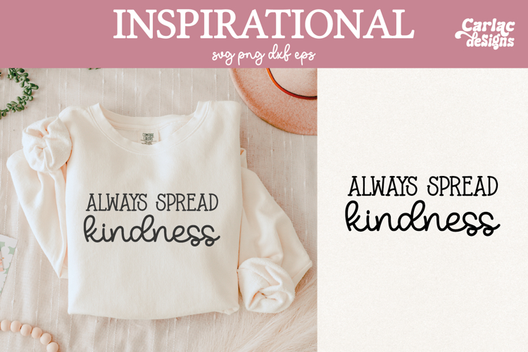 Inspirational Sublimation and Cut File