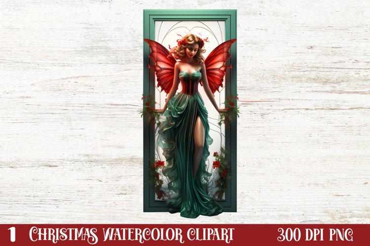 Amazing Fairy Christmas Clipart, Fairy Christmas Clipart