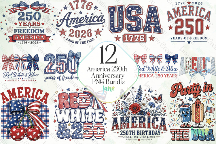 America 250th Anniversary Png Clipart