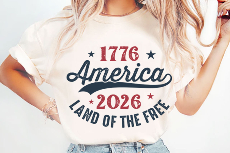 America Land of the Free Svg Design