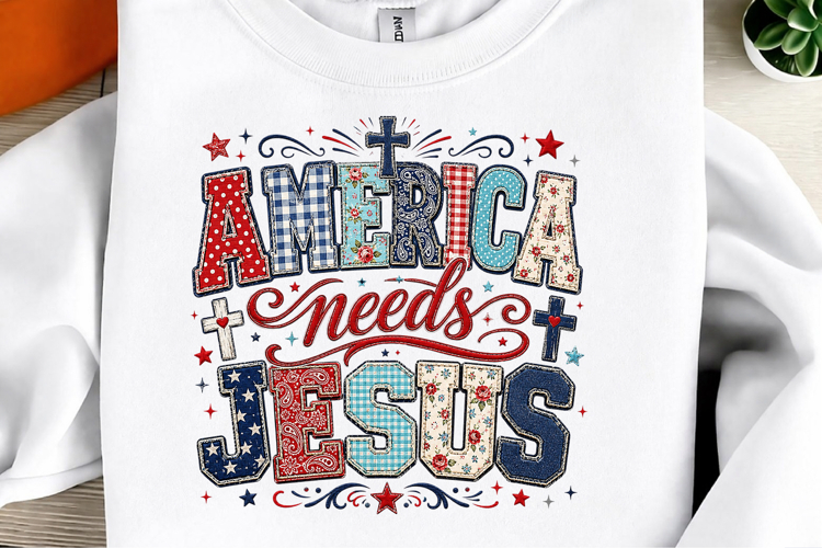 America needs Jesus PNG