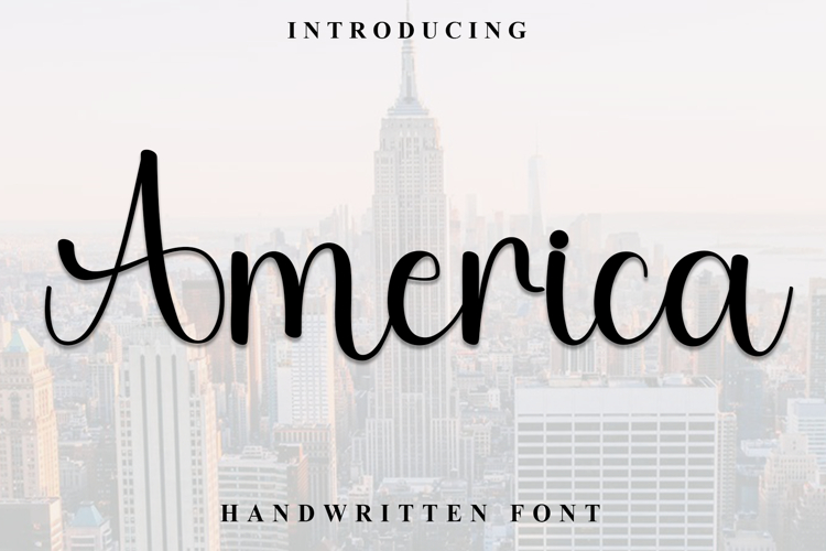 4th Of July Font Image 16
